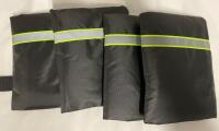 4 New 6&rdquo; x 7&rdquo; Outdoor Faucet Covers with Reflective Tape