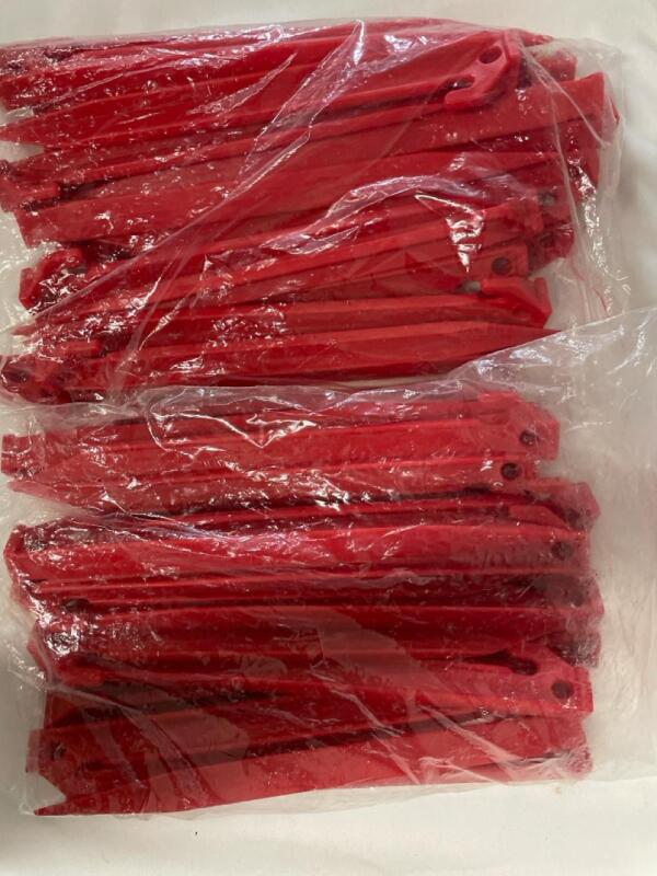30+ New 9&rdquo; Plastic Tent Pegs