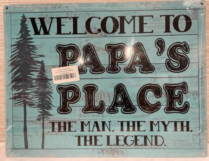 New Wood look Sign 11&rdquo; x 15&rdquo;