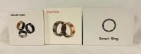 3 Smart Rings, Fitness Tracker Rings, Includes 2 Chargers