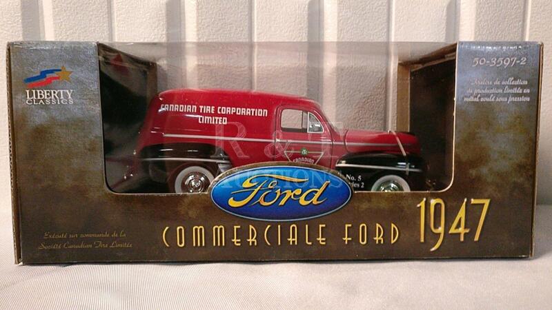 New Diecast 1947 Ford Sedan Delivery Van - Canadian Tire Coin Bank