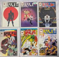 6 Valiant Rai Comics. Between Issues 0-8.