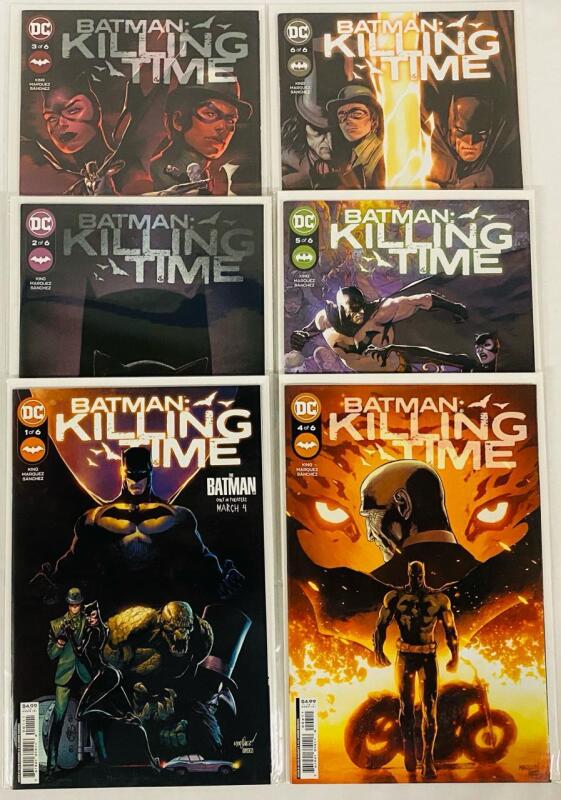 [Complete Run] 6 DC Batman: Killing Time Comics (2022) Issues #1-6