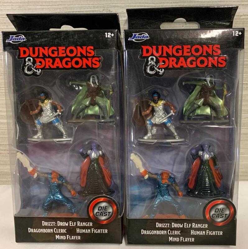 2 New Dungeons & Dragons Miniature Sets | Die Cast | Each Measure Approx. 2&rsquo; Tall