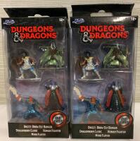 2 New Dungeons & Dragons Miniature Sets | Die Cast | Each Measure Approx. 2&rsquo; Tall