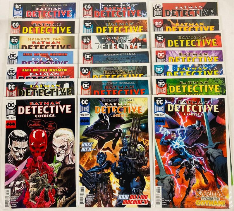 [Consecutive Run] 21 Batman Detective Comics (2018-2019) Issues #970-990
