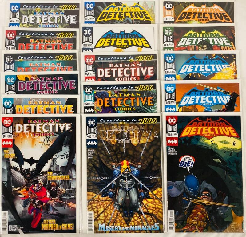 [Consecutive Run] 16 DC Batman Detective Comics (2019) Issues #991-1007