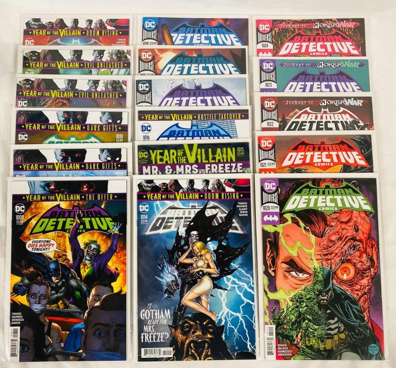 [Consecutive Run] 17 DC Batman Detective Comics (2019-2020) Issues #1008-1024