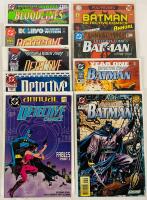 9 Vintage to Newer Detective Comics Comics, Includes Fables Part 1 and Annuals from 1990-1997