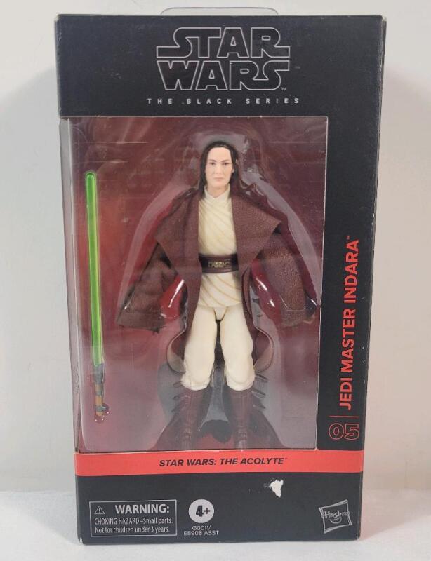 2023 Star Wars The Black Series - Star Wars : The Acolyte " Jedi Master Indara " 6" Action Figure . Sealed Box .