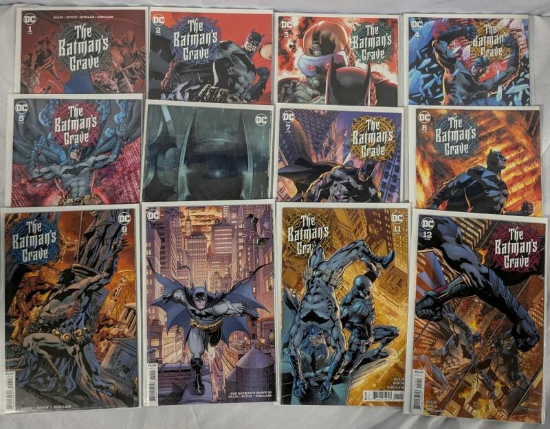 12 DC The Batman's Grave Comics. Issues 1-12 Consecutive Run.
