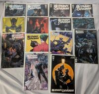 14 DC Batman Catwoman Comics. Issues 1-12 with Duplicates and Varient Covers Present.