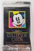 Junk Drawer Items Lot . 1992 Disney Trading Card Pack (sealed) , Doug Harvey Button , Fish Pin , Star Etched Black w/Silver Tone Belt Buckle & Vintage Brass Penn Central Railroad Key - 4