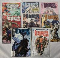 8 DC Resurrection Man Comics.