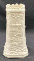 1998 Belleek Thomond Tower Vase 6.25" Tall - Made in Ireland