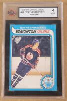 1979-80 O Pee Chee Wayne Gretzky #18 Graded Rookie Trading Card . KSA Graded 4 VGE . Feel Free to Send Email for Any Questions & All Lots Can be Viewed at R&T During Regular Business Hours