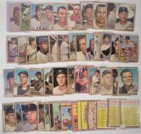 1962 Topps MLB Baseball Trading Card Singles , 51 Trading Cards .