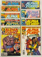 9 Marvel Alpha Flight Comics (1997) Issues #1-8, Plus In the Beginning Flashback Issue