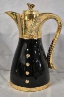 Elegant 12" Insulated Coffee Carafe - Excellent Condition