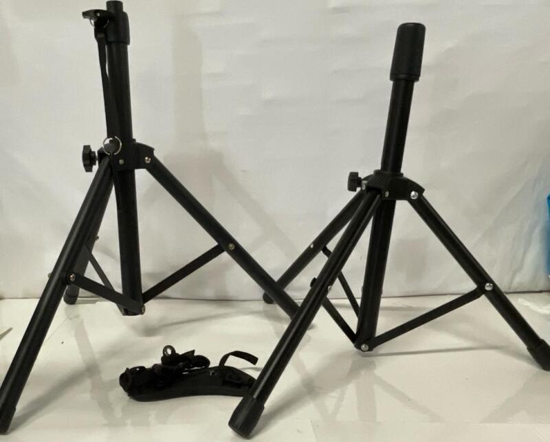 2 As New Microphone Stands (Tallest Measures 19&rdquo;) plus Allura Camera Hand Grip