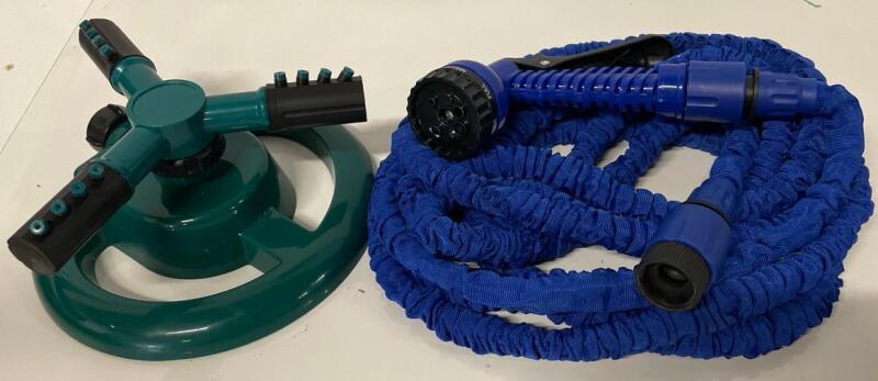 As New 6&rsquo; Extending Hose with Nozzle and Sprinkler