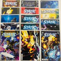 14 DC Static Comics (2022); Includes Season 1 Issues #1-6 with Variants [Complete Run] Plus Season 2 Issues #1-3