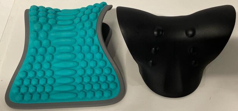 2 New Cervical Neck Rests| Relieves Headache and Tension | One Is Height Adustable