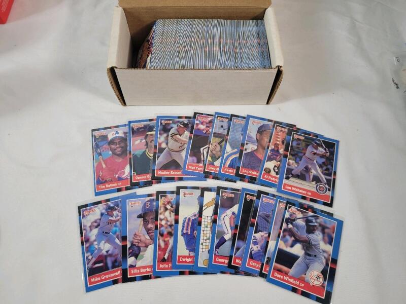 1988 Donruss MLB Baseball Trading Card Singles .