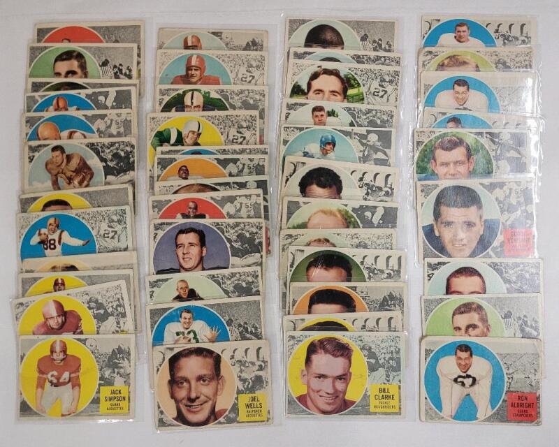 1960 Topps CFL Football Trading Card Singles . 44 Trading Cards