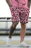 New Size XXL Panther Men's Cool Pink 3D printed T-shirt and shorts set comfortable Polyester Stock photos added Pockets on shorts - 4
