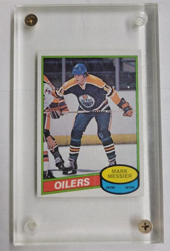 1980-81 O Pee Chee Mark Messier #289 Rookie NHL Hockey Trading Card