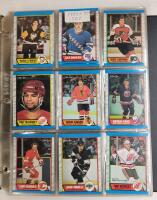 1989-90 O Pee Chee NHL Hockey Trading Card Set , Complete . Includes Joe Sakic RC & Theo Fleury RC