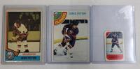 Denis Potvin NHL Hockey Trading Card Singles . Includes 1974-75 OPC Rookie Card . Three (3) Trading Cards