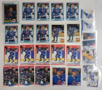 Joe Sakic NHL Hockey Trading Card Singles . Includes 1989-90 OPC Rookie Card . 27 Trading Cards