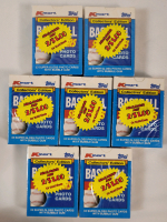 1990 Topps / K-Mart MLB Baseball Trading Card Sets . Seven (7) Sets , All Sealed