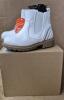 New in Box sz 9 Toddler Wondernation Girls Rainbow Embroidered Chelsea Booties - 3