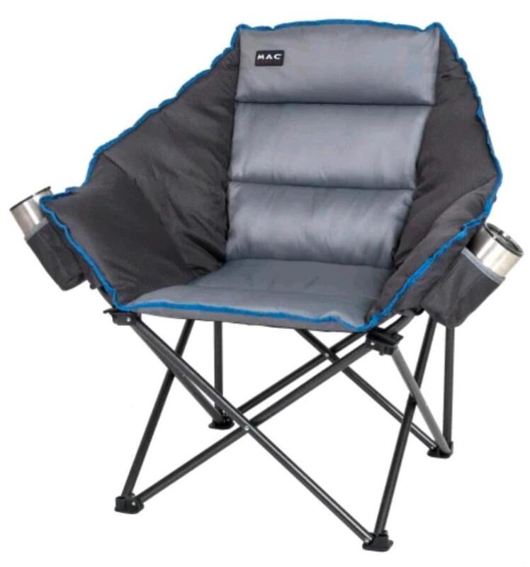 New MACSPORTS Padded Club Chair. Stands 34" Tall with Headrest.