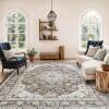 New Hiloruug 9 by 12' Farmhouse Area Rug W23032J Retails for $180 Washable<br/> - 3