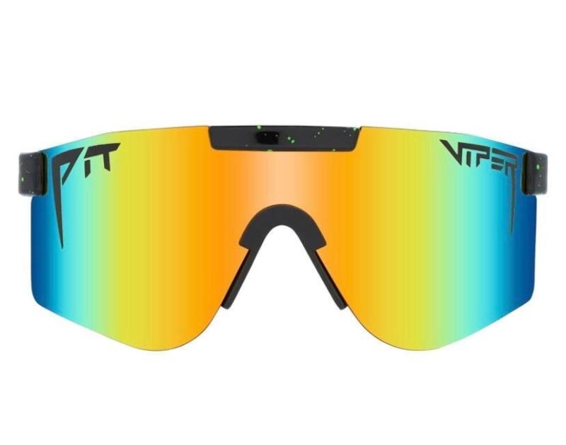 As-New "Pit Viper" Sunglasses with Polarized Orange Lens.