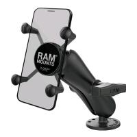 New - RAM X-Grip Phone Holder with Flat Surface Mount . Model # 99-172270 . Retail $90