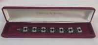 Vintage Camross & Kross Jacqueline Kennedy Bracelet w/Case . Bracelet measures 7" long