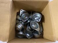 16 Roller Ball Transfer Bearings - See Photos for Measurements