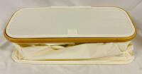 Bamboo Dirty Clothes Basket, 17.5x7x25&rdquo;