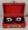 2-Sets Chinese Baoding Iron Balls w/Cases - 2