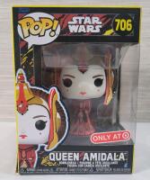 New - Funko Pop! Star Wars Queen Amidala Vinyl Figure . Target Exclusive. Tear to box bottom left corner
