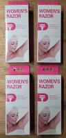 Four (4) New DreamGenius 2-Pack Women's Razors . Four (4) Packs , 2 Per Pack