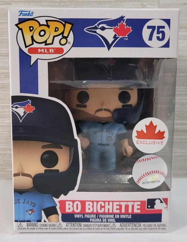 New - Funko Pop! MLB Toronto Blue Jays " Bo Bichette " Vinyl Figure , Canadian Exclusive