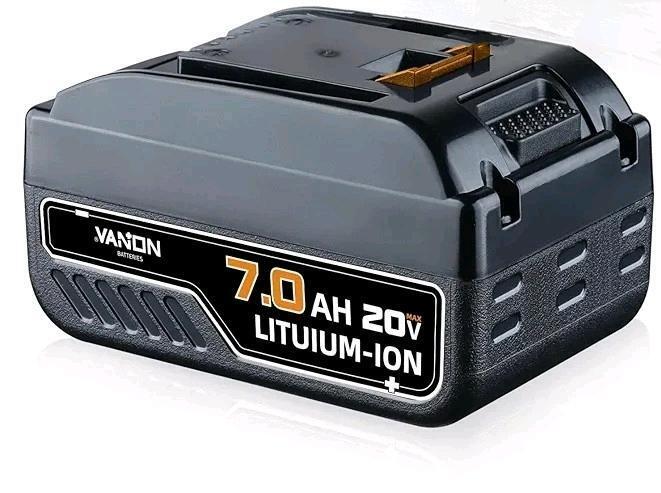 As New VANON 7.0Ah WA3520 20V Battery Replacement for Worx 20 Volt. Retails for over $50