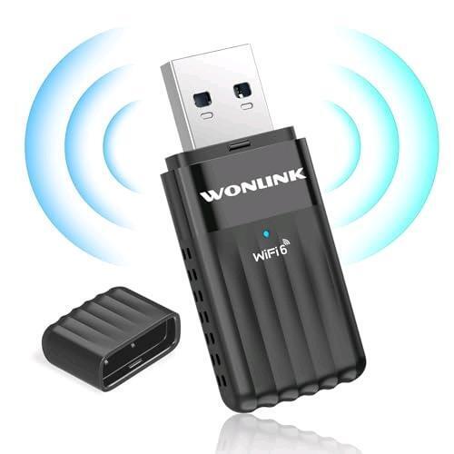 As New WONLINK WiFi 6 USB Adapter for PC, AX900M Bluetooth 5.3 USB Dongle