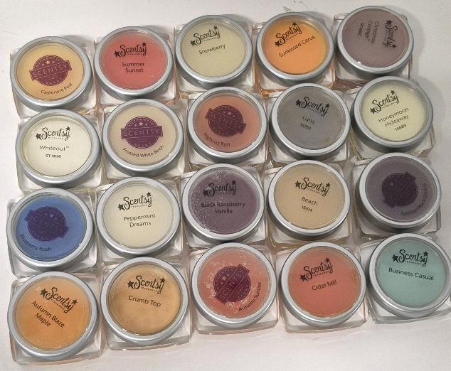 20 Scentsy Scent Melts Various Scents